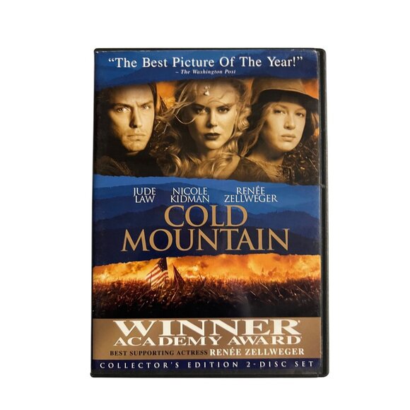 Cold Mountain 2003 DVD Drama Jude Law Nicole Kidman Renee Zellweger Pre-Owned - Picture 1 of 5
